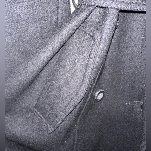 Women’s NY&Co Belted Pea Coat (M) - Picture 2 of 10